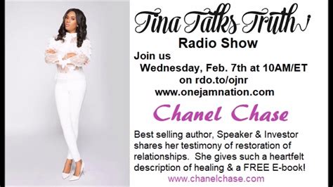 Tina Talks Truth Radio Show With Chanel Chase Youtube