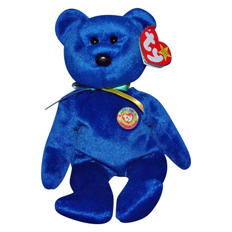 Ty Beanie Baby Clubby 1 MWMT Bear 1998 EBay