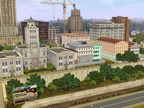 Sims 3 Custom Worlds Addenbrooke By Shangrii Large World With City