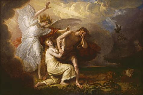 Benjamin West The Expulsion Of Adam And Eve From Paradise 1791 Artsy