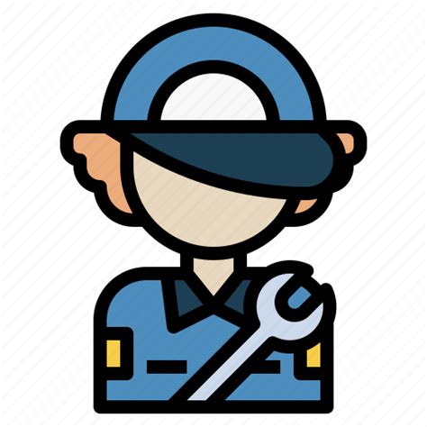 Avatar Mechanic Service User Worker Icon Download On Iconfinder