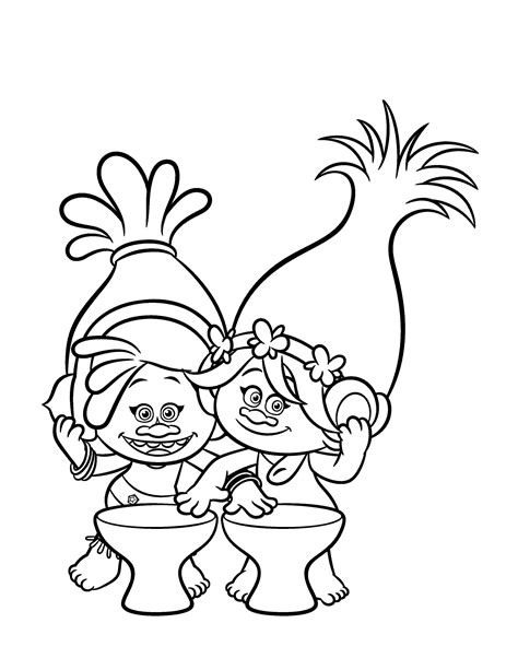 Trolls movie from dreamworks and from the creators of shrek, watch the trailer or the full movie to appreciate this lovely poppy trolls. Poppy Coloring Pages - Best Coloring Pages For Kids