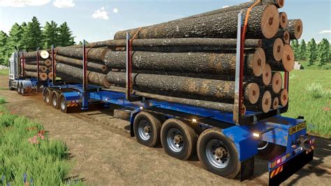 Australian Logging Trailers V1000 Mod Landwirtschafts Simulator 19