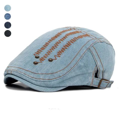 Buy 2016 New Fashion Gatsby Newsboy Jeans Cap Men