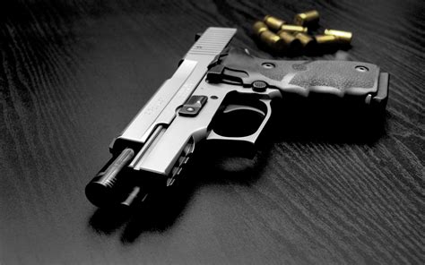 Sig Sauer Pistol Hd Wallpaper