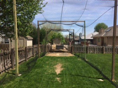 It is easy to put together and take apart in case you need your backyard back for another event. How to Build a Backyard Batting Cage | Batting cage ...