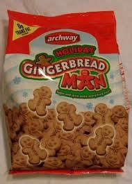 Using piping bags or squeeze bottles with fine tips, pipe icing onto cooled cookies. Amazon.com: Archway Holiday Gingerbread Man Cookies Twin Pack Bags 10oz Ea