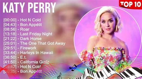 Katy Perry Greatest Hits Best Songs Music Hits Collection Top 10 Pop