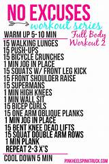 Full Body At Home Workout No Equipment