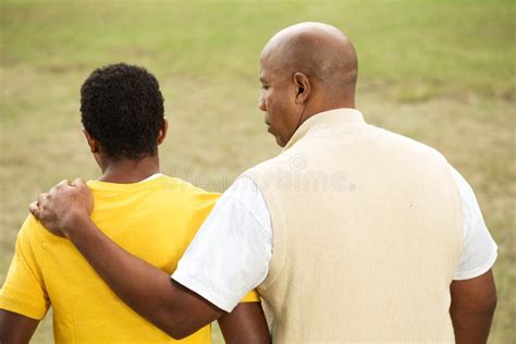African American Father And Son Stock Image Image Of People