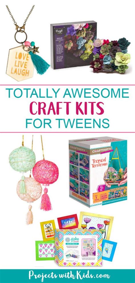 Totally Awesome Craft Kits For Tweens Projects With Kids