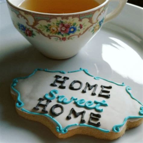 House Cookies Sugar Cookies New Home House Warming Welcome Etsy