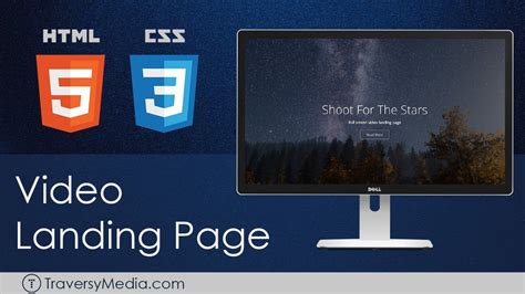 In This Html And Css Tutorial We Will Create A Full Screen Video
