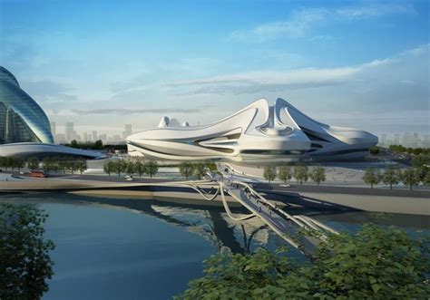 Lépoustouflant Projet Architectural Futuriste De Zaha Hadid Zaha