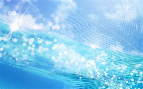 Desktop wallpapers are highly essential and important in a person's life. Wonderful blue abstract wallpaper - Summer light