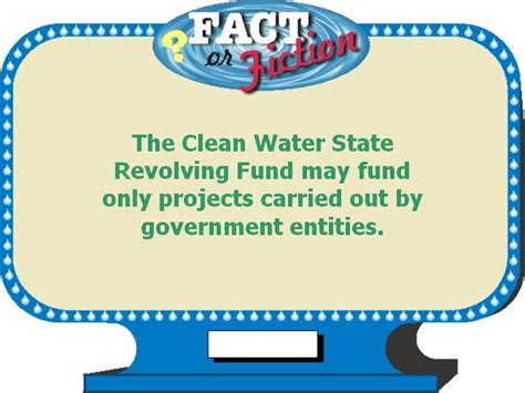 The Clean Water Act Fact Or Fiction Quiz Watershed Academy Web Us Epa
