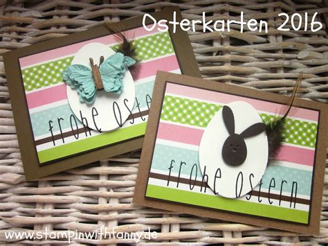 Stampin Up Stampinwithfanny Osterkarten Easter Card Bunny Hase Frohe Ostern Inkystamp Für