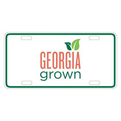 Georgia Grown Car Tags · LEM Ag & Specialty Marketing · Online Store