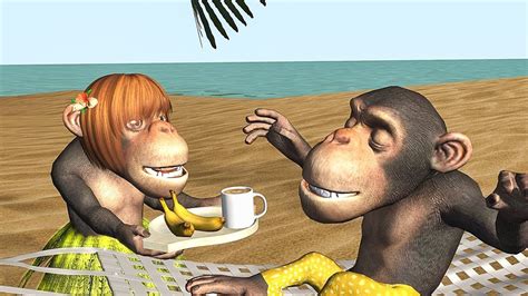 Funny Good Morning Song Monkeys Sing Good Morning Youtube