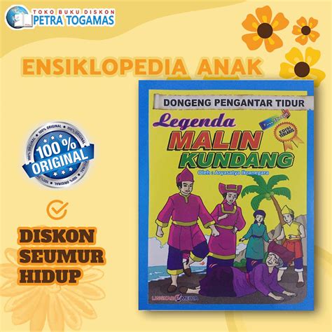 Buku Dongeng Pengantar Tidur Legenda Malin Kundang Full Colour