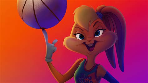 Bugs Bunny And Lola Bunny Basketball