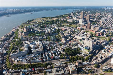 Aerial Photo Quebec City Quebec