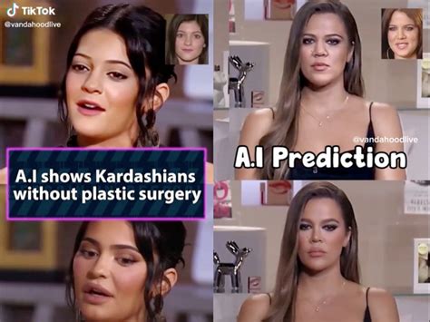 kardashians ai video showing what kardashians would look like ‘without plastic surgery sparks