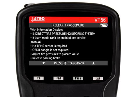 Search by model search by tire size tyre catalog. TPMS diagnostic information - Honda HR-V 2016-2018 - ATEQ-TPMS