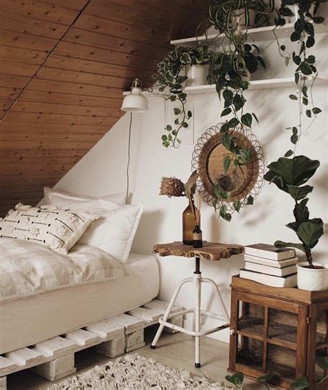 Bedroom Indie Decor Cozy Plants Room Interior