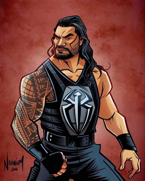 I tried to keep it as close to the original as. Roman Reigns Cartoon Drawing at GetDrawings | Free download