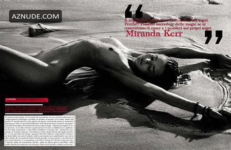 Miranda Kerr Topless ByÂ Greg Kadel For Vogue Italia Aznude
