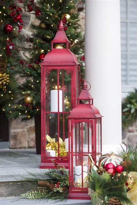 22 How To Make Winter Lanterns For Your Outdoor Decoration Natal