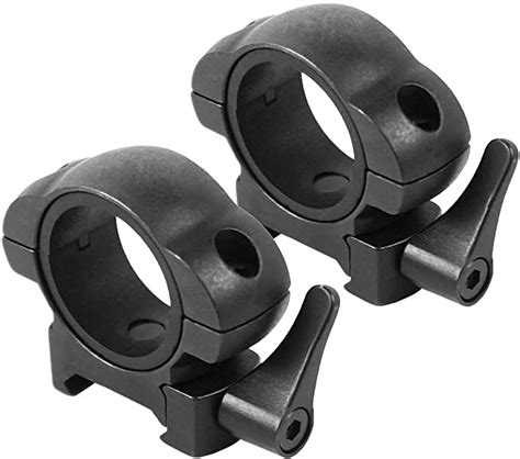 West Lake Set Of Two Steel Qd Rifle Scope Rings With