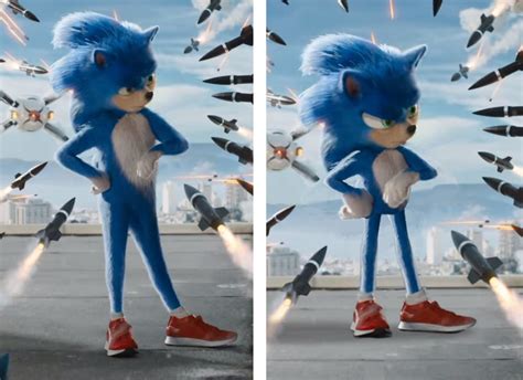 Artist Fixes Live Action Sonic The Hedgehog