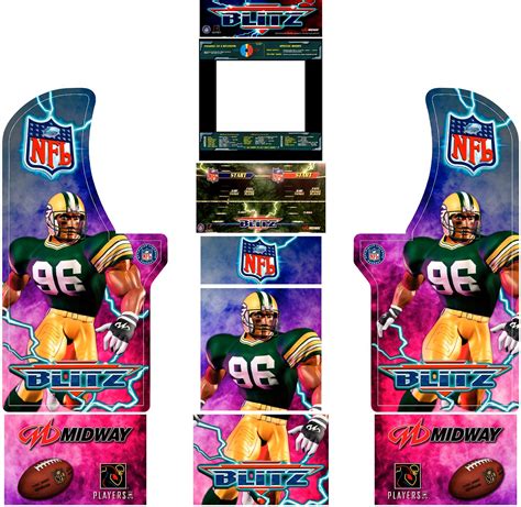 Ea sports' arcade football game leads sony's monthly sales chart; Arcade 1Up NFL Blitz Football Machine & Riser Decals ...