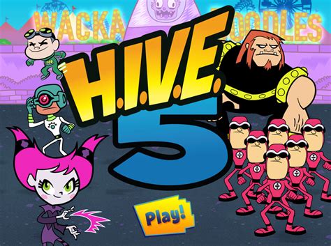 Games Preview Teen Titans Go ‘hive Five