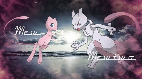 Mewtwo And Mew Cool Mewtwo Hd Wallpaper Pxfuel