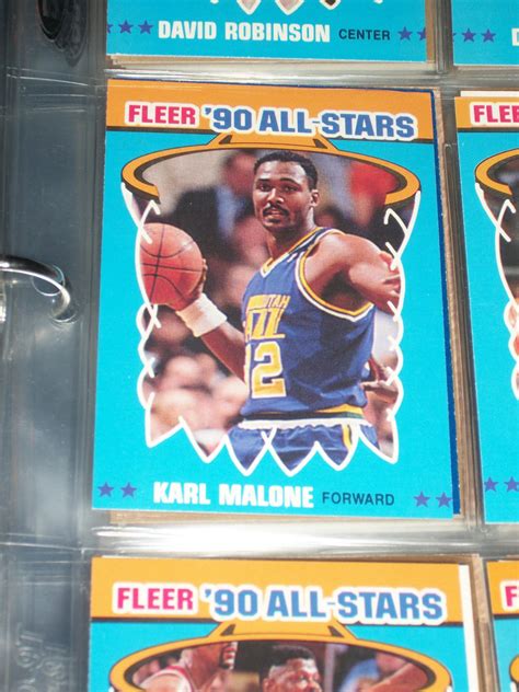 Mar 11, 2020 · basketball rookie cards; Karl Malone 1990 Fleer All Star Basketball Card