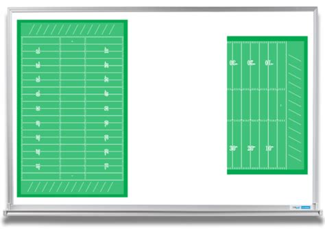 Football Coach Whiteboard Magnetic Dry Erase Surface