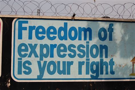 Freedom of speech is also known as free speech or freedom of expression. UN Expert Decries Global Assault on Freedom of Expression ...