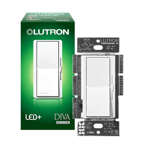 The first one bulb lasted exactly one week. Lutron Maestro LED+ Dimmer Switch for Dimmable LED ...