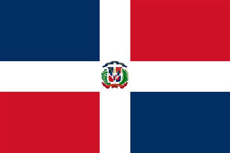 Dominican Republic 91cm X 60cm 3ft X 2ft Budget Display Flag Flags