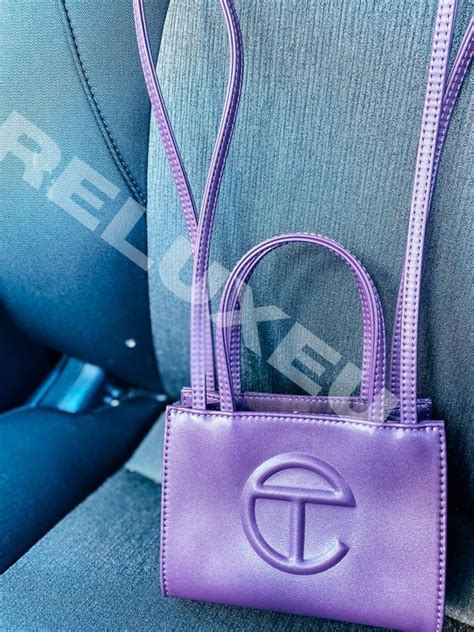 Grape Purple Telfar Inspired Tote Bag 2 Sizes Available Etsy