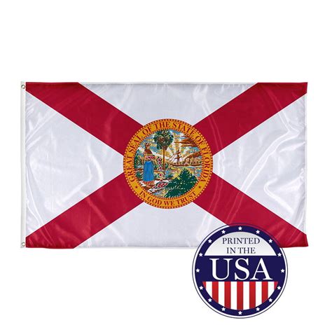 Florida State Flag 3ft X 5ft Knitted Polyester State Flag Collection