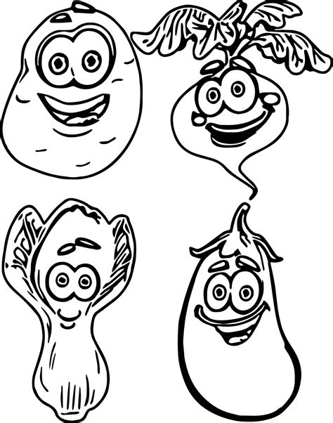 Vegetable Coloring Pages - Best Coloring Pages For Kids