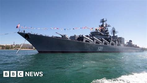 Russian Warship Moskva Sinks In Black Sea