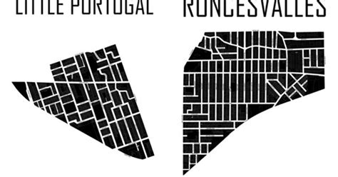 Intricate New Maps Chart Toronto Neighbourhoods