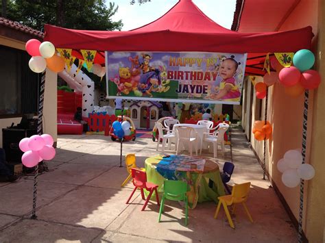 Custom backdrops for birthdays are now easy to purchase with the help of dbackdrop. KIDS EVENTS : KIDS PARTIES: Winnie the Pooh; For a 1st ...