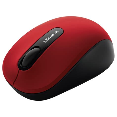 Microsoft Bluetooth Mobile Mouse 3600 Dark Red Extra Saudi