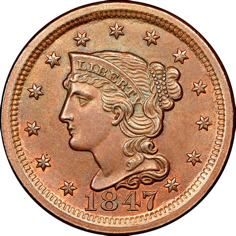 Braided Hair Cents 1839 1857 Coin Explorer Ngc